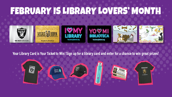 February is Library Lovers' Month